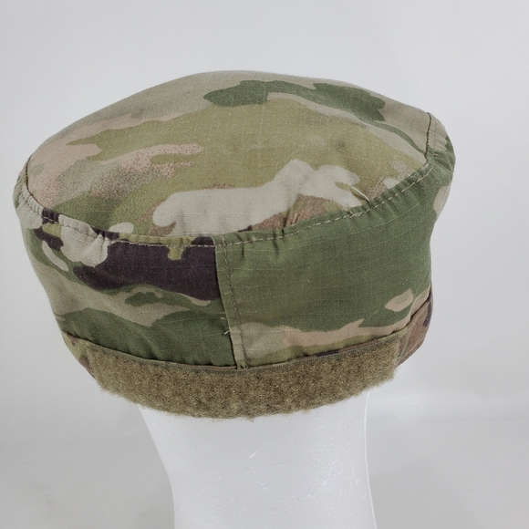 USGI Army Patrol Cap Military ACU OCP Multicam Large 7 7/8 Bernard Cap Company - Picture 6 of 13